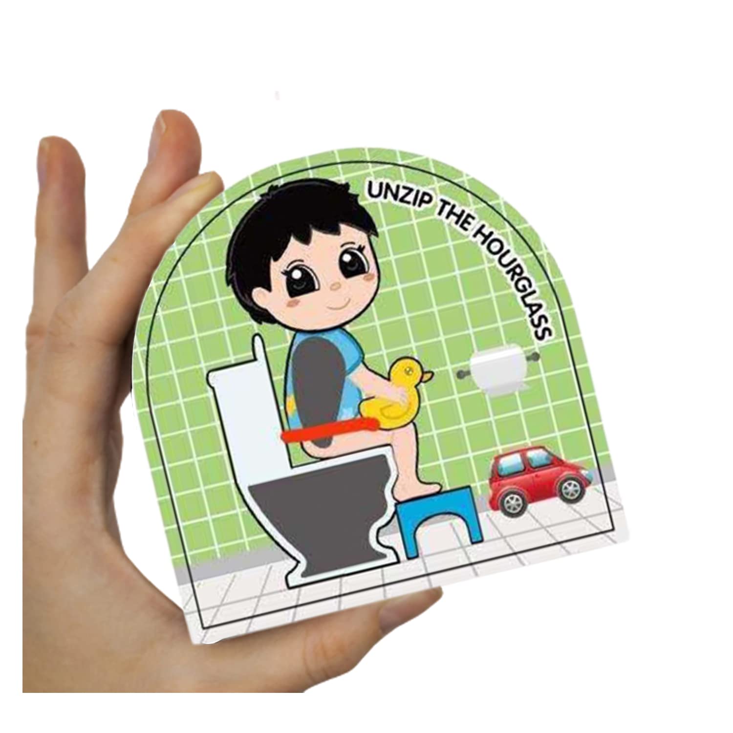 5 Minute Bathroom Timer - Funny Gag Gift for Men, Husband, Boyfriend, Father's Day, Birthday