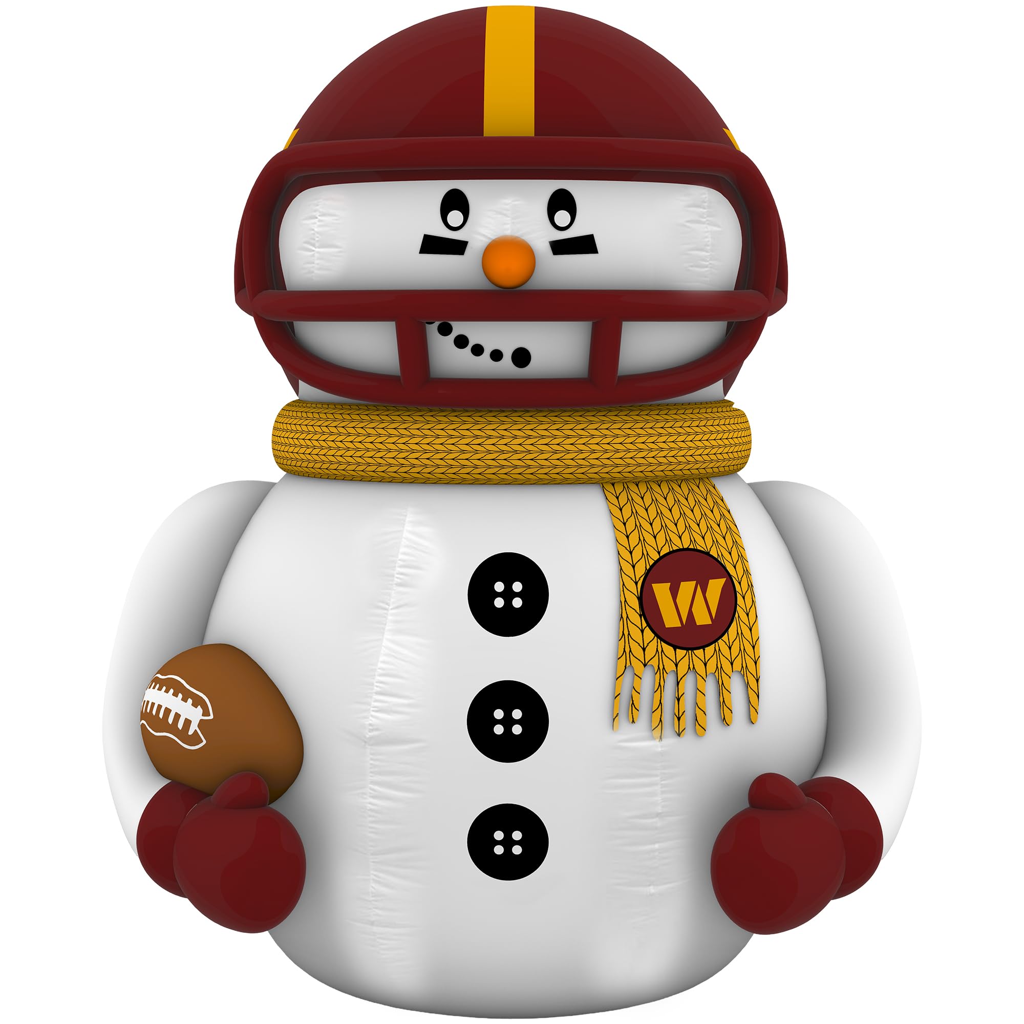 🏈 Team Pride Inflatable Snowman Playe