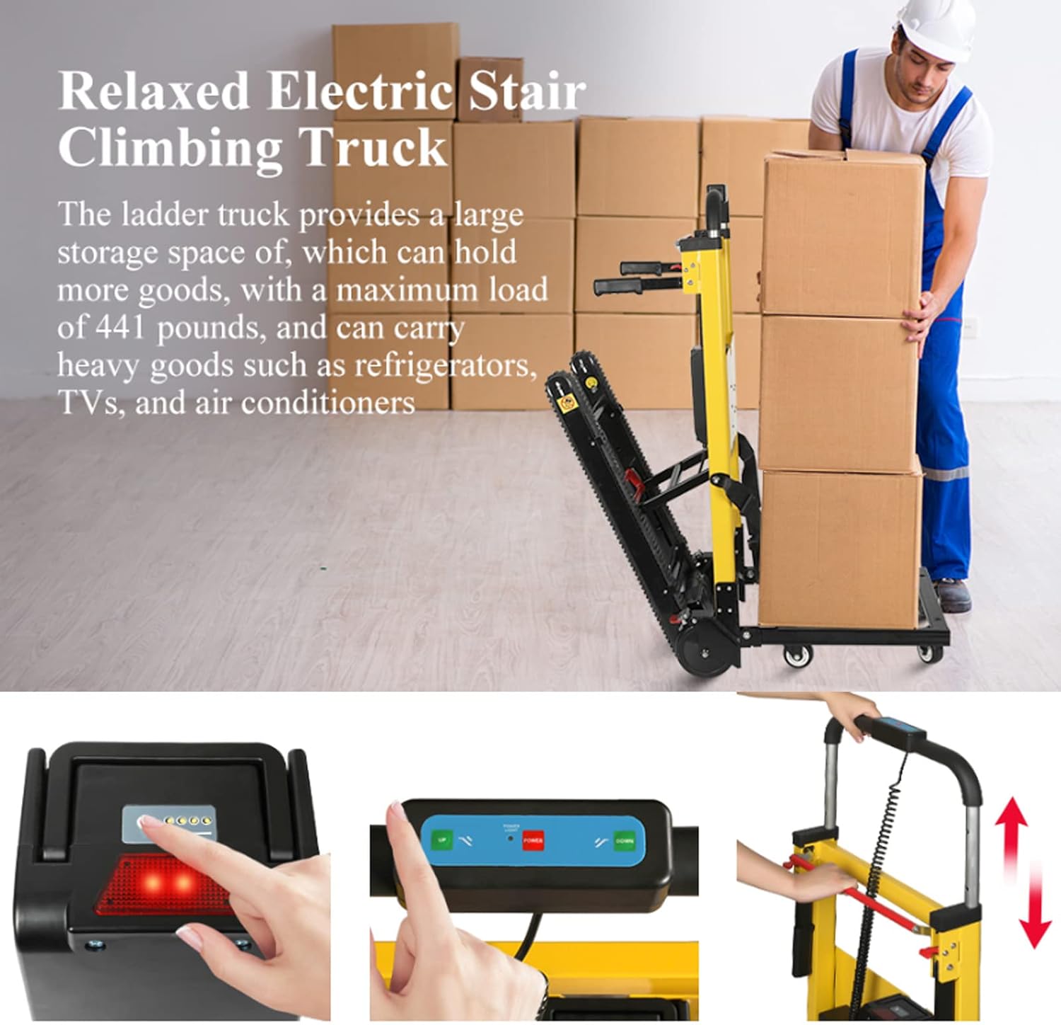Electric Stair Climing Cart