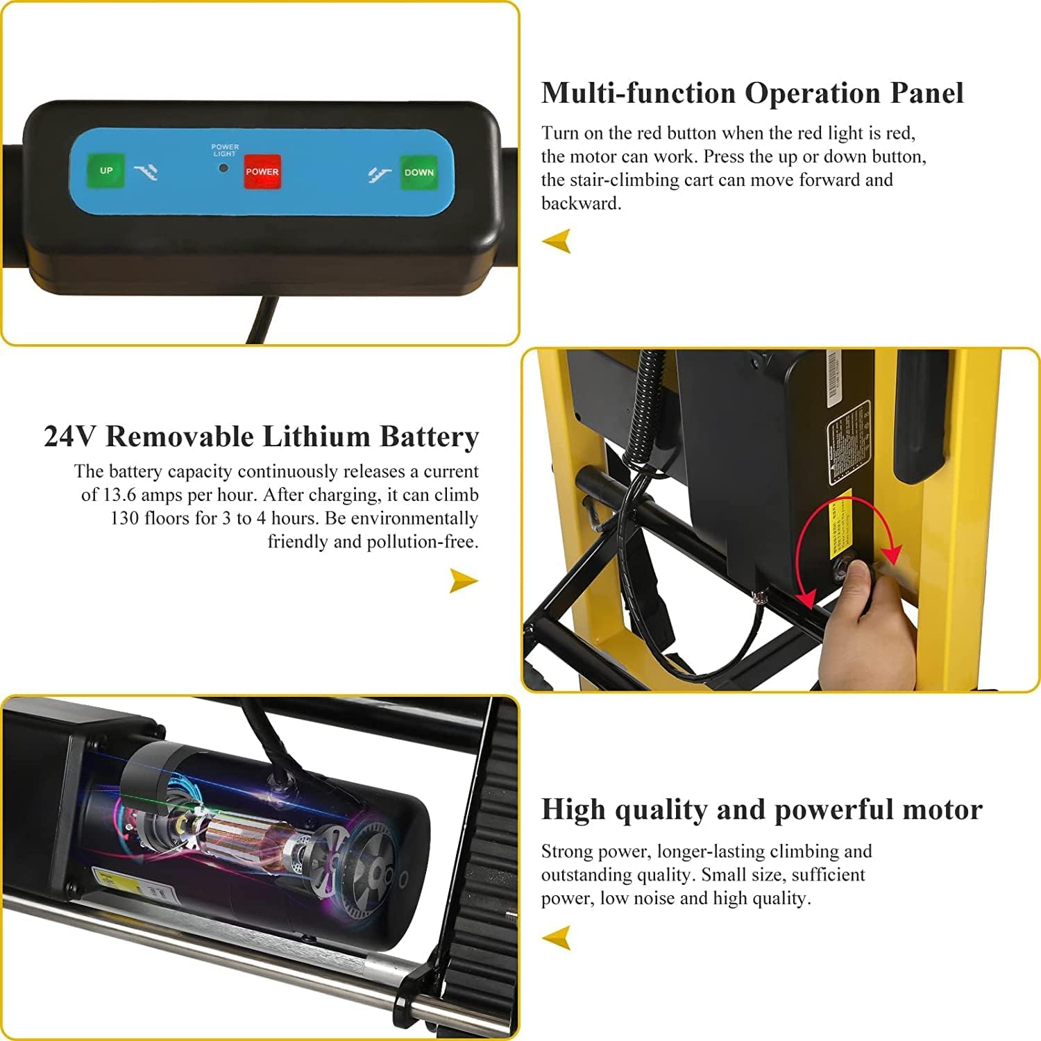 Electric Stair Climing Cart