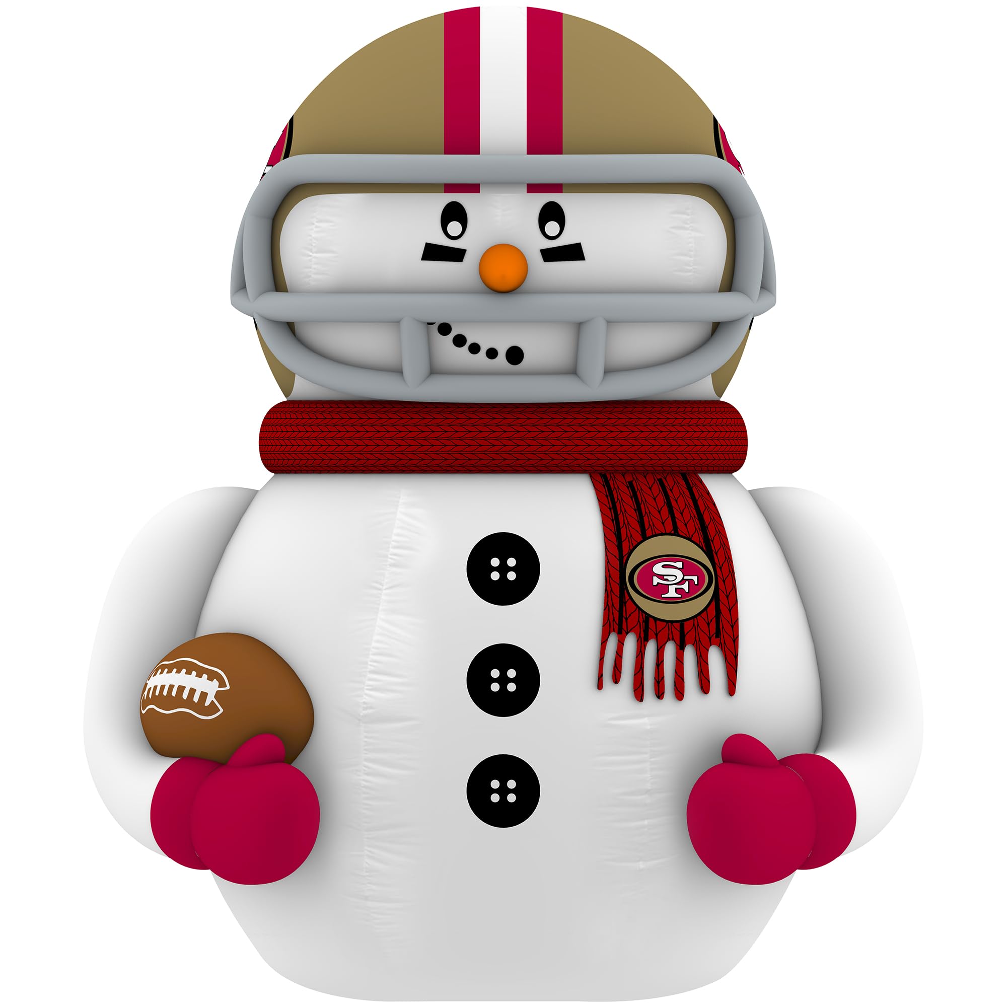 🏈 Team Pride Inflatable Snowman Playe