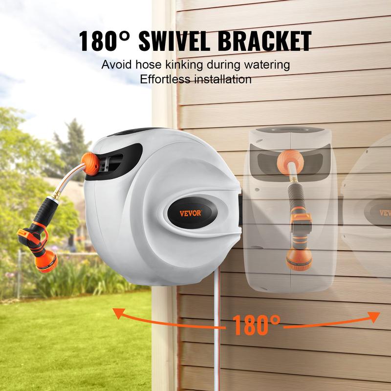 💝𝗧𝗼𝗱𝗮𝘆'𝘀 𝗦𝗽𝗲𝗰𝗶𝗮𝗹𝘀💝Buy 2 Get 2 Free💥VEVOR Retractable Hose Reel
