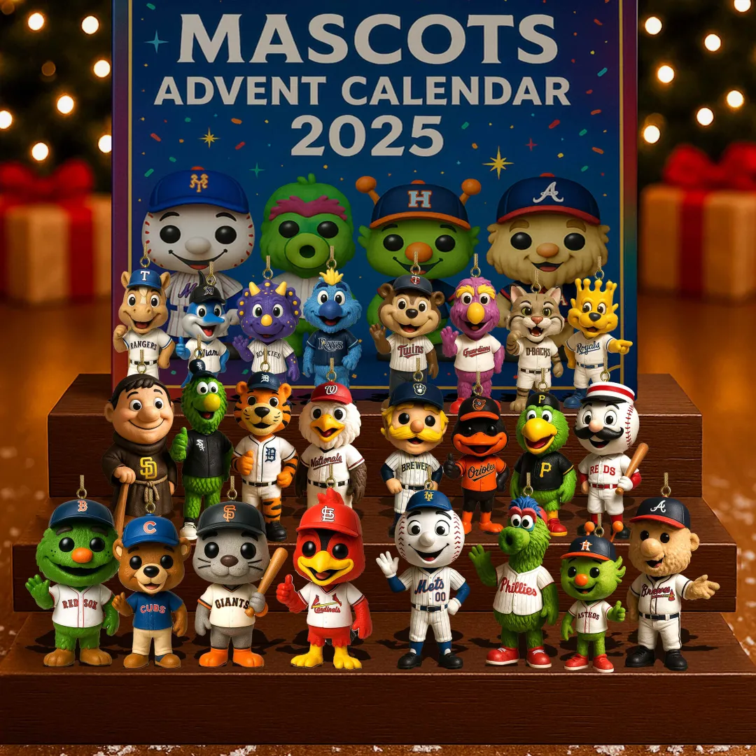 Baseball Mascots Advent Calendar 2025