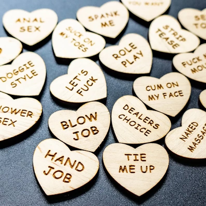 Funny Wooden Tokens