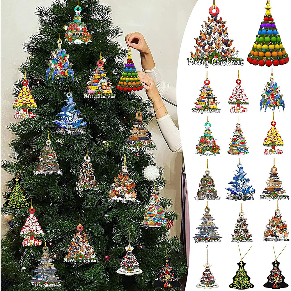 (🎅Christmas Hot Sale-49% OFF) Funny Animal Christmas Ornaments