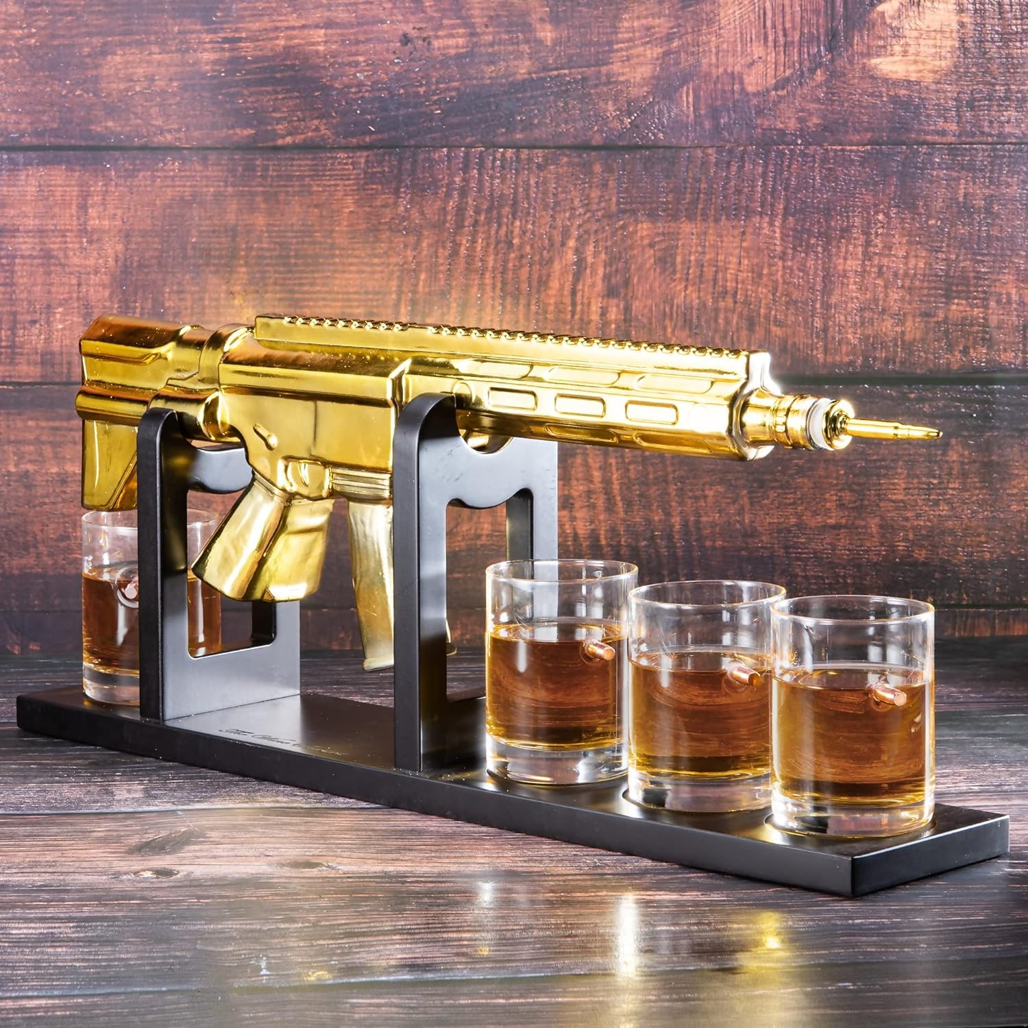Whiskey Decanter Set - Gun AR Limited Edition