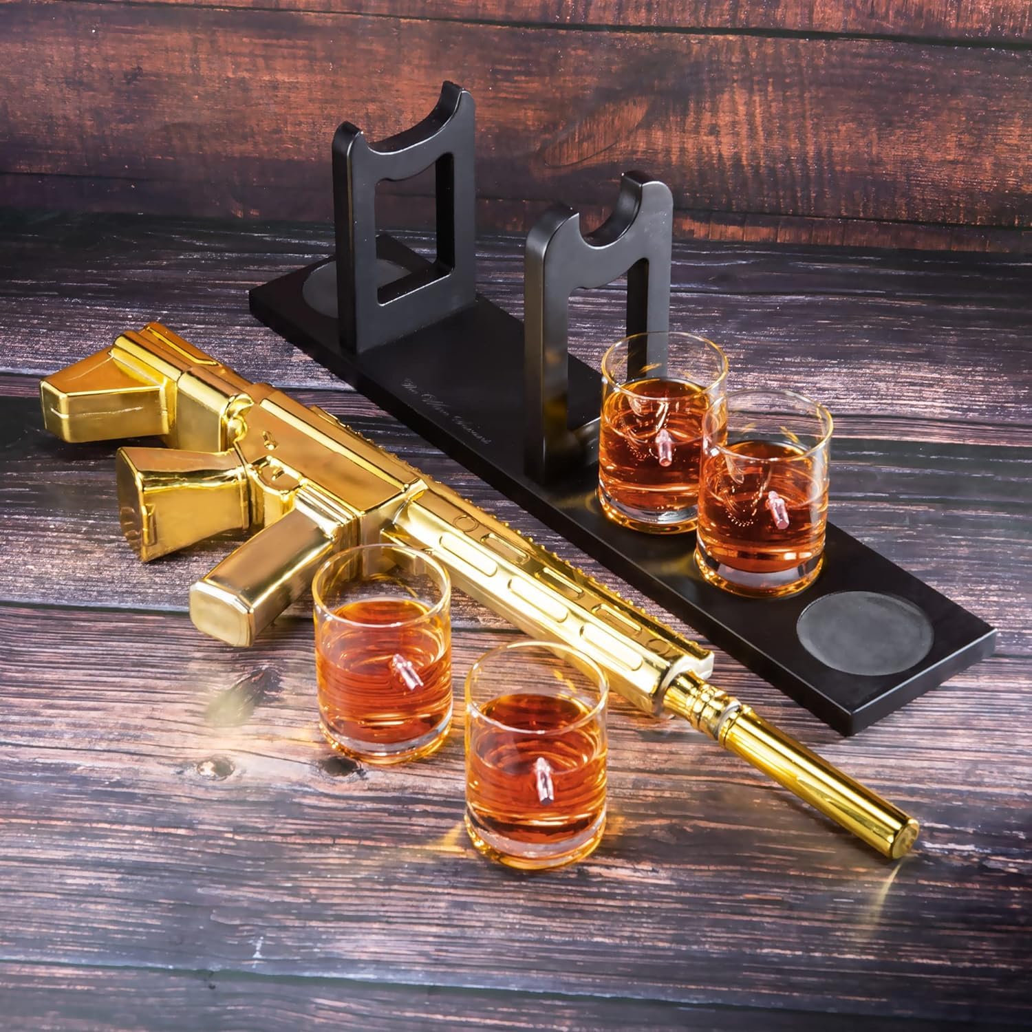 Whiskey Decanter Set - Gun AR Limited Edition