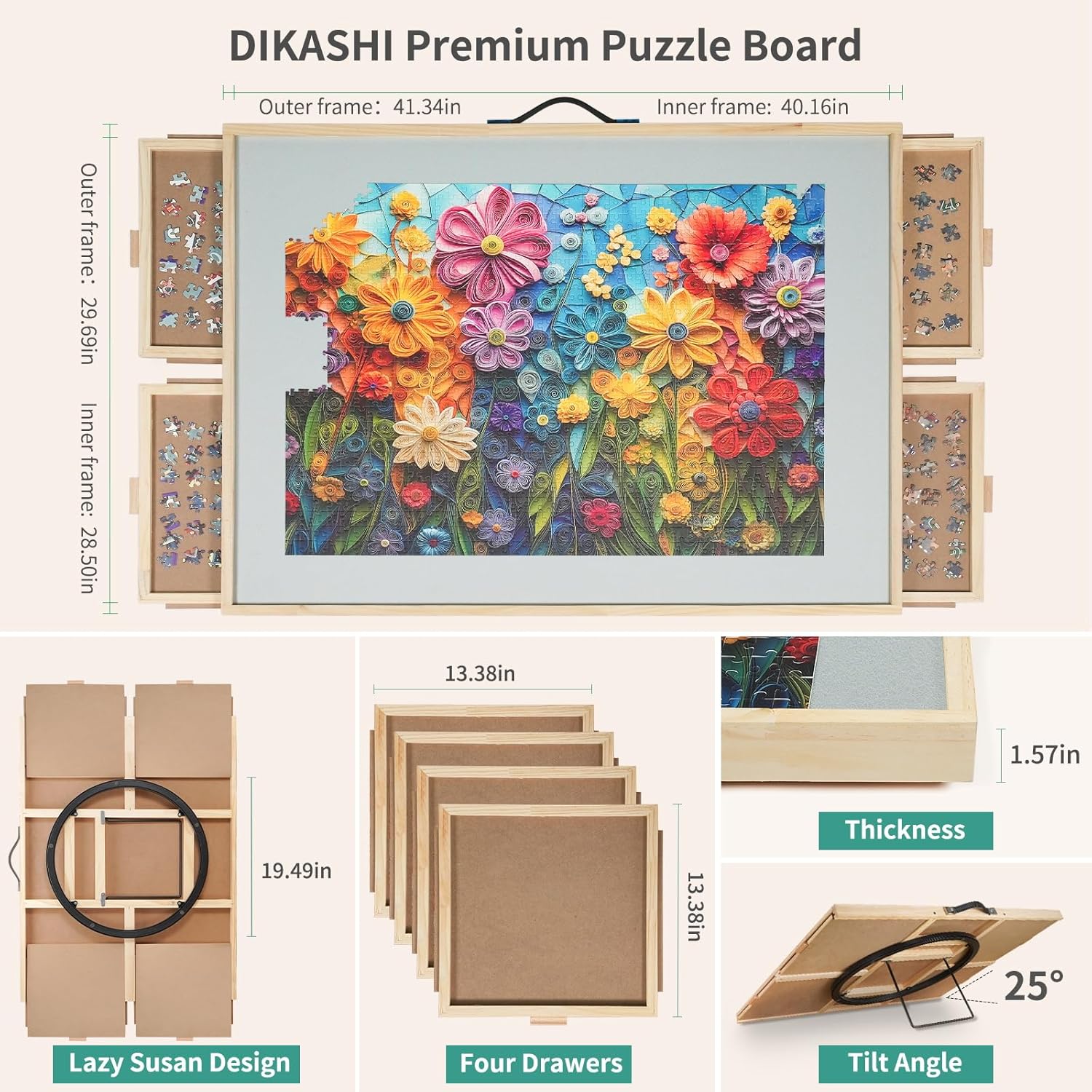 💥Clearance Sale🚀Tilting & Rotating Puzzle Board