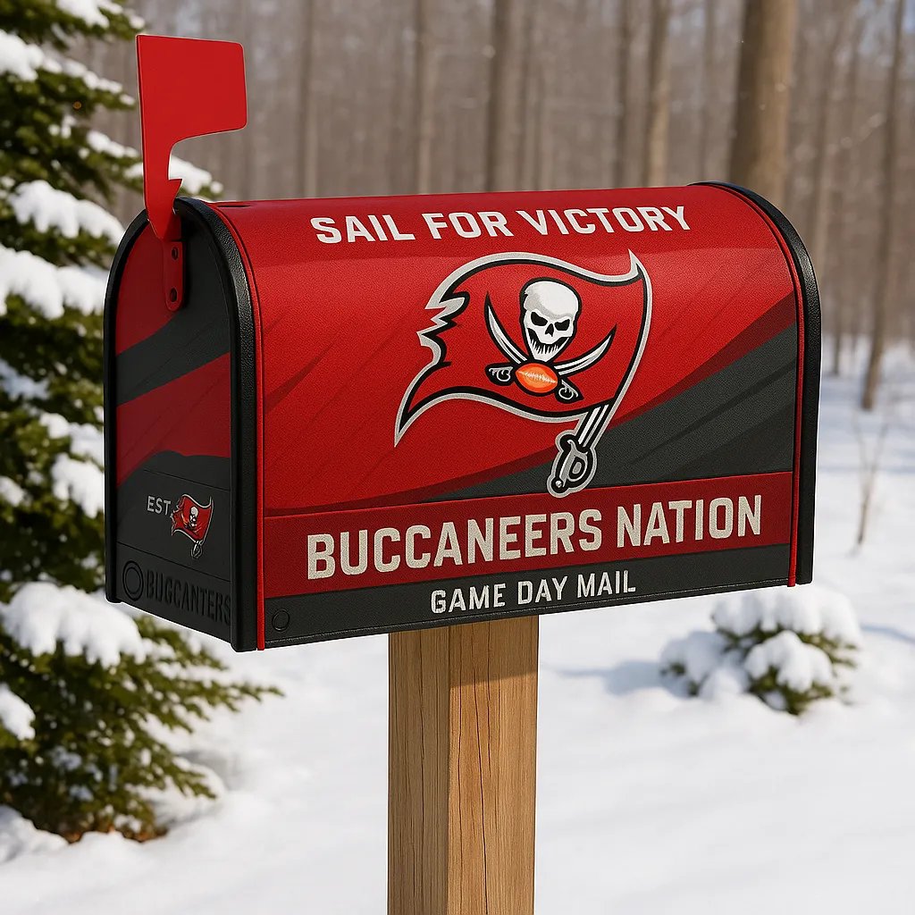 Rugby Outdoor Mailbox Decoration