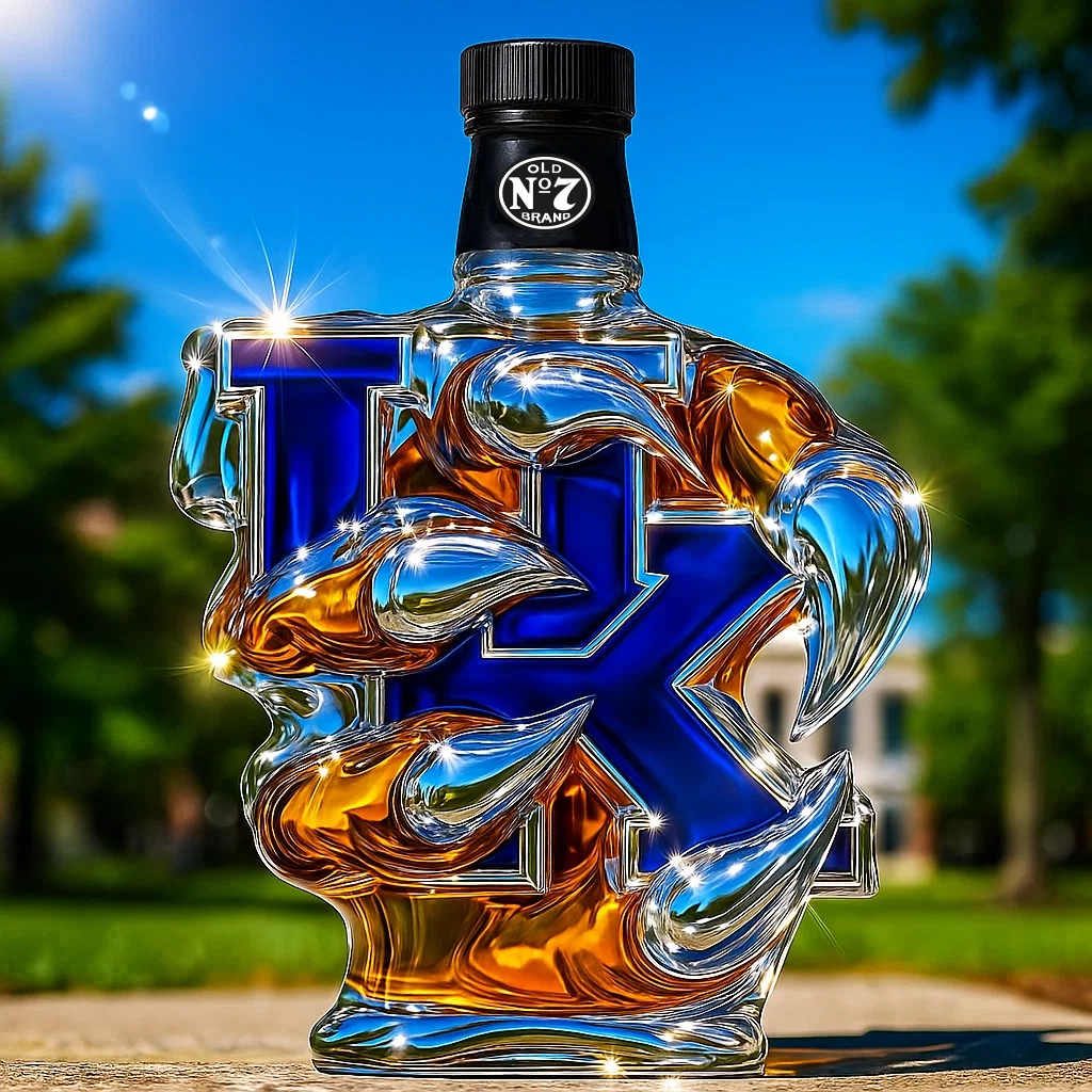University of Kentucky Wildcats Collector's Edition Whiskey Bottle