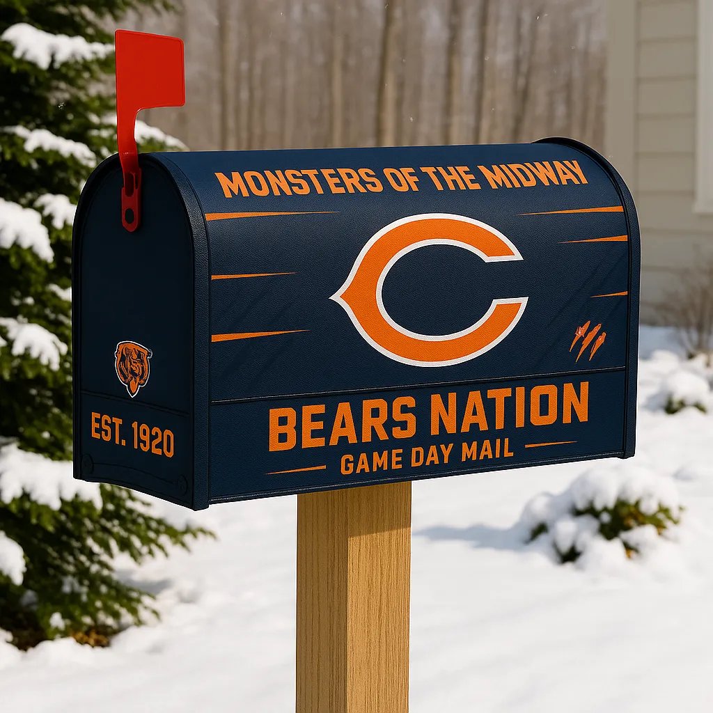 Rugby Outdoor Mailbox Decoration