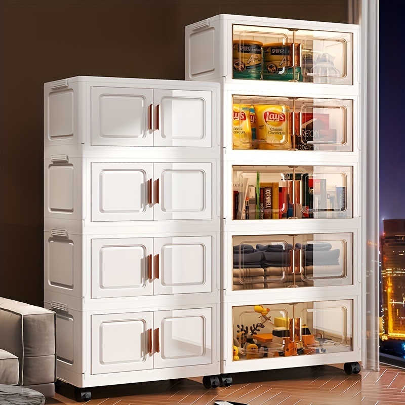 💥Clearance Sale💥Extra Large Multi-Tier Organizer with Wheels and Doors