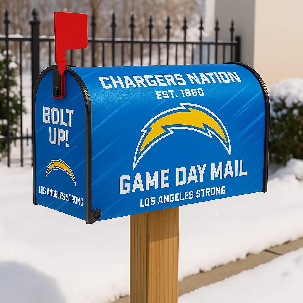 Rugby Outdoor Mailbox Decoration