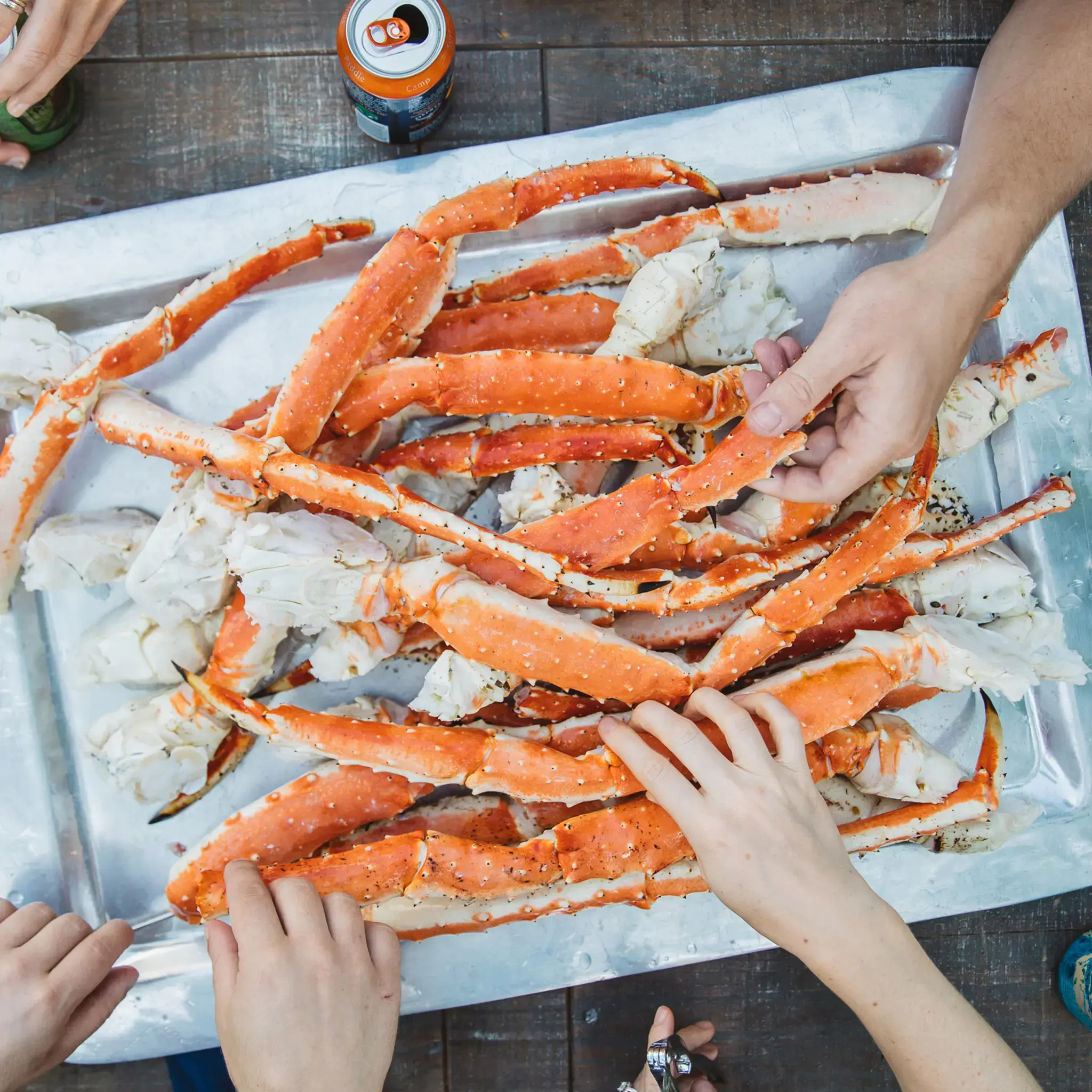🔥24-Hour Special Sale🔥Alaska Giant Red King Crab Legs