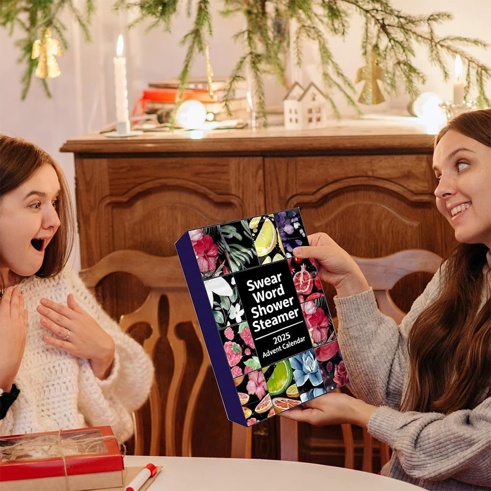 💥Swear Word Shower Steamer 2025 Advent Calendar🛁