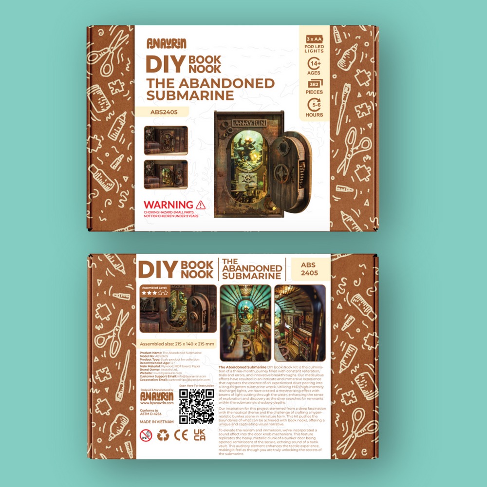 The Abandoned Submarine Book Nook