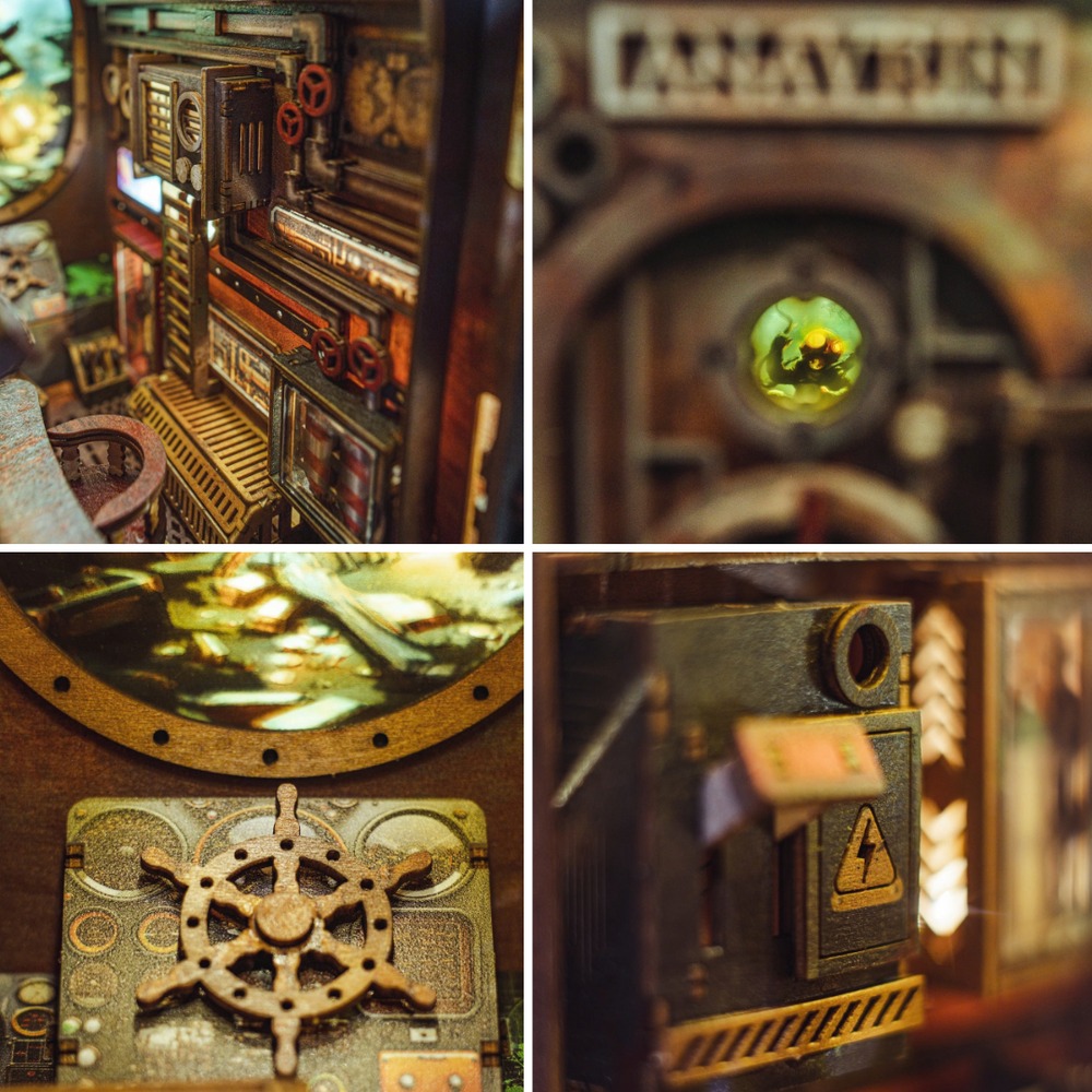 The Abandoned Submarine Book Nook