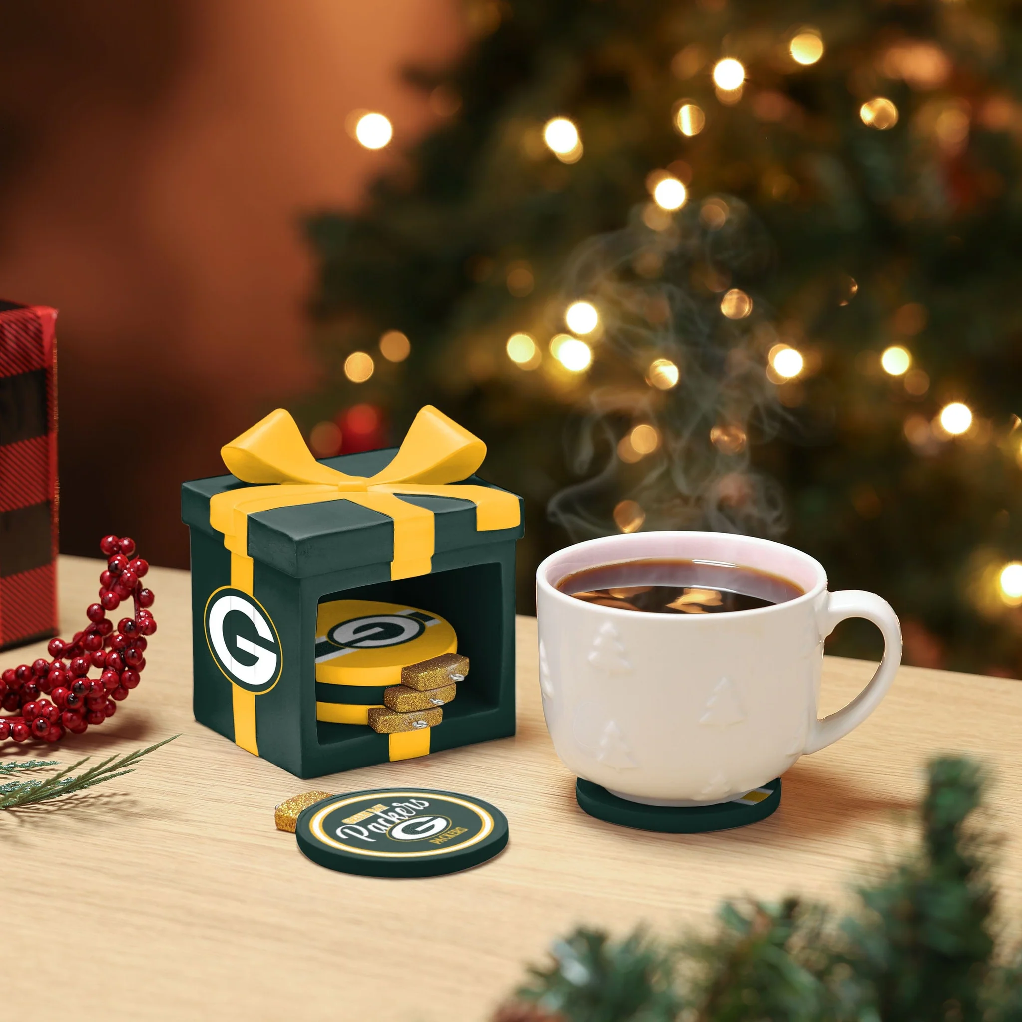 Holiday 5 Pack Coaster Set
