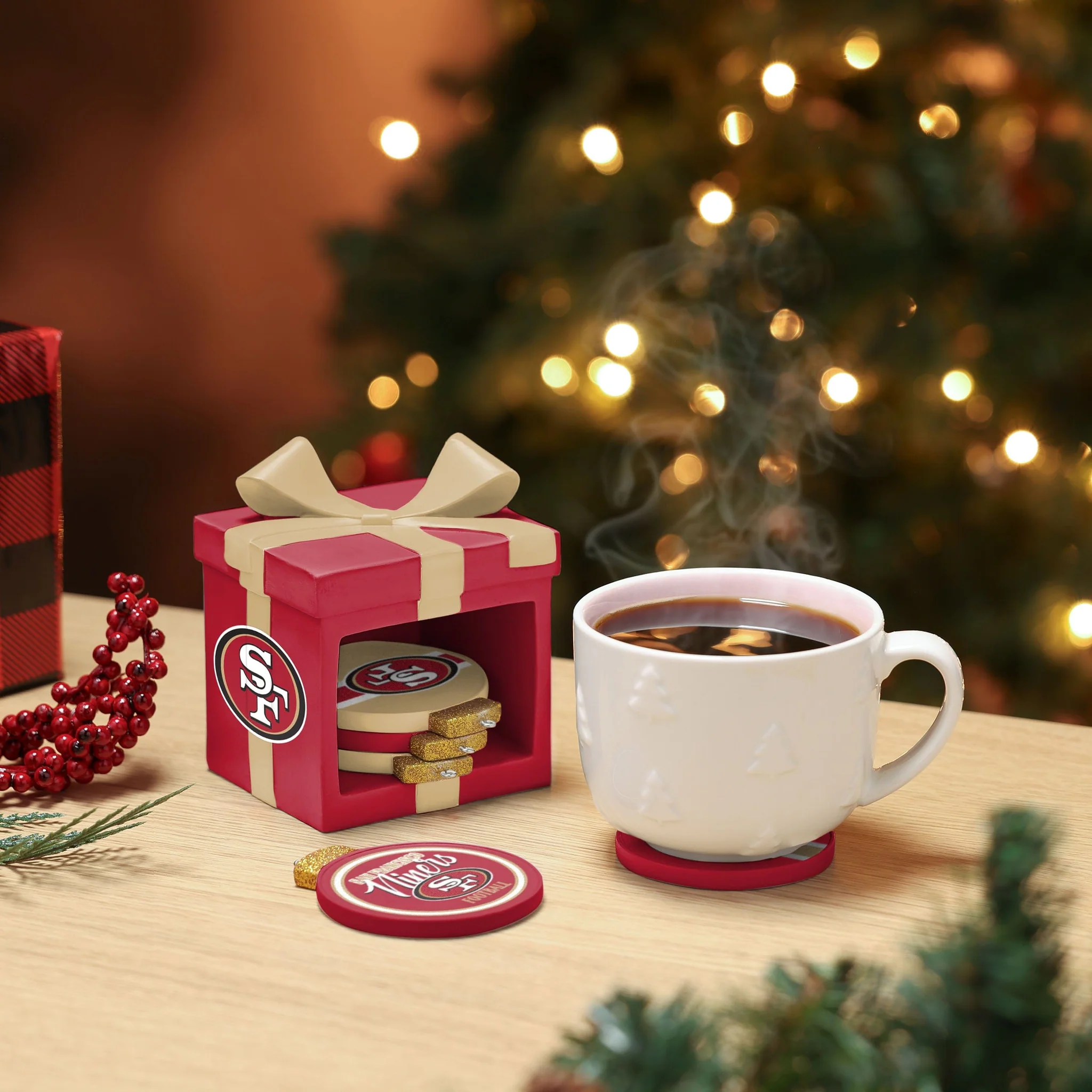 Holiday 5 Pack Coaster Set