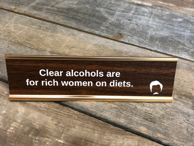 Funny Desk Sign Boss Gag Gift