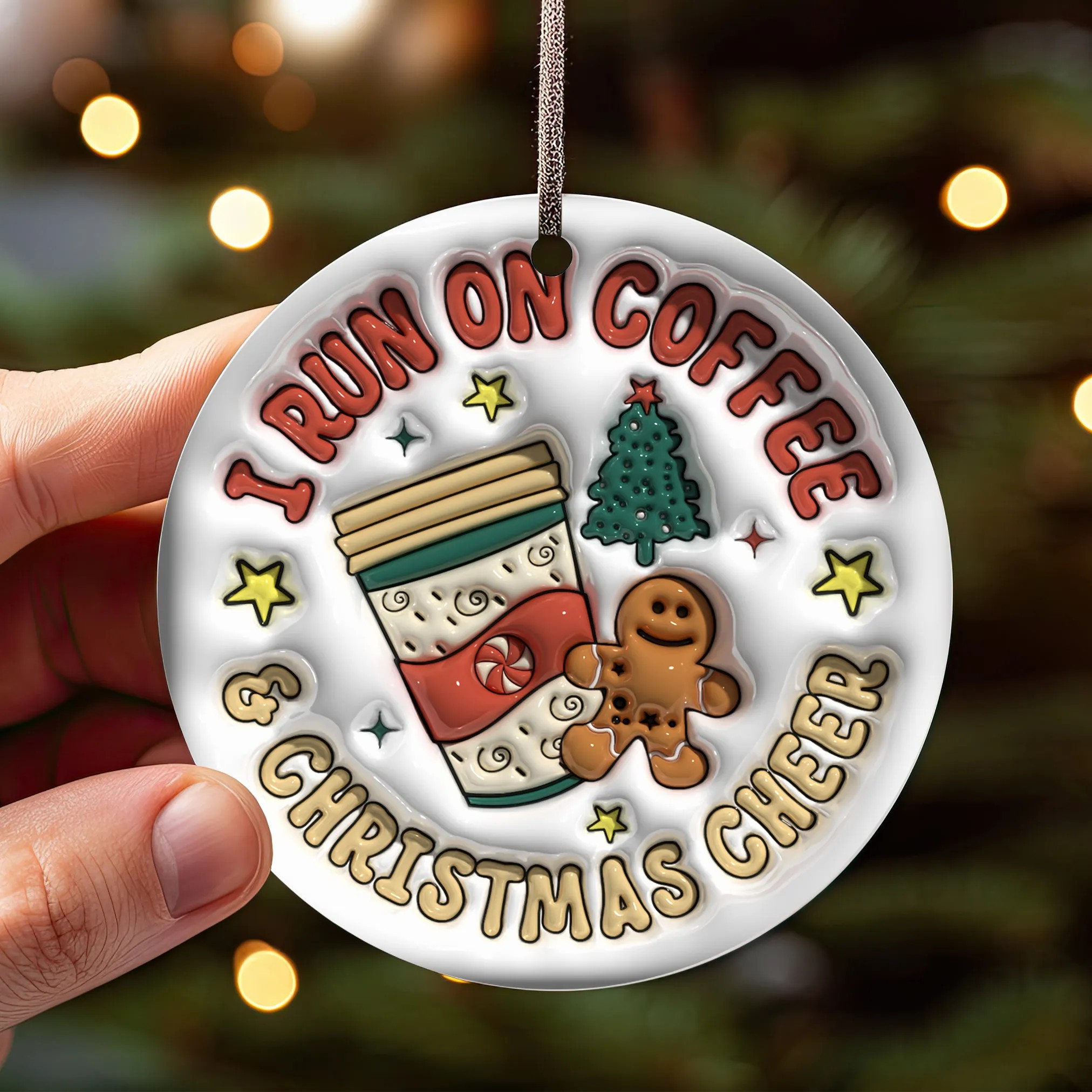 🤣2023 Funny Christmas Ceramics Ornament