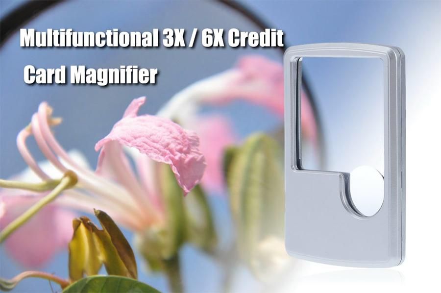 LED light magnifier for HD reading