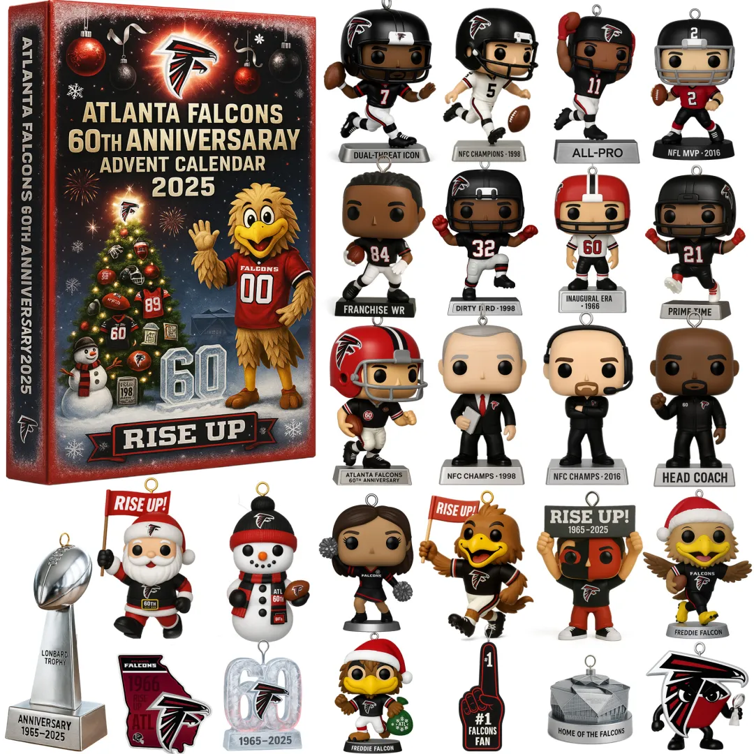 Atlanta Falcons 60th Anniversary Advent Calendar