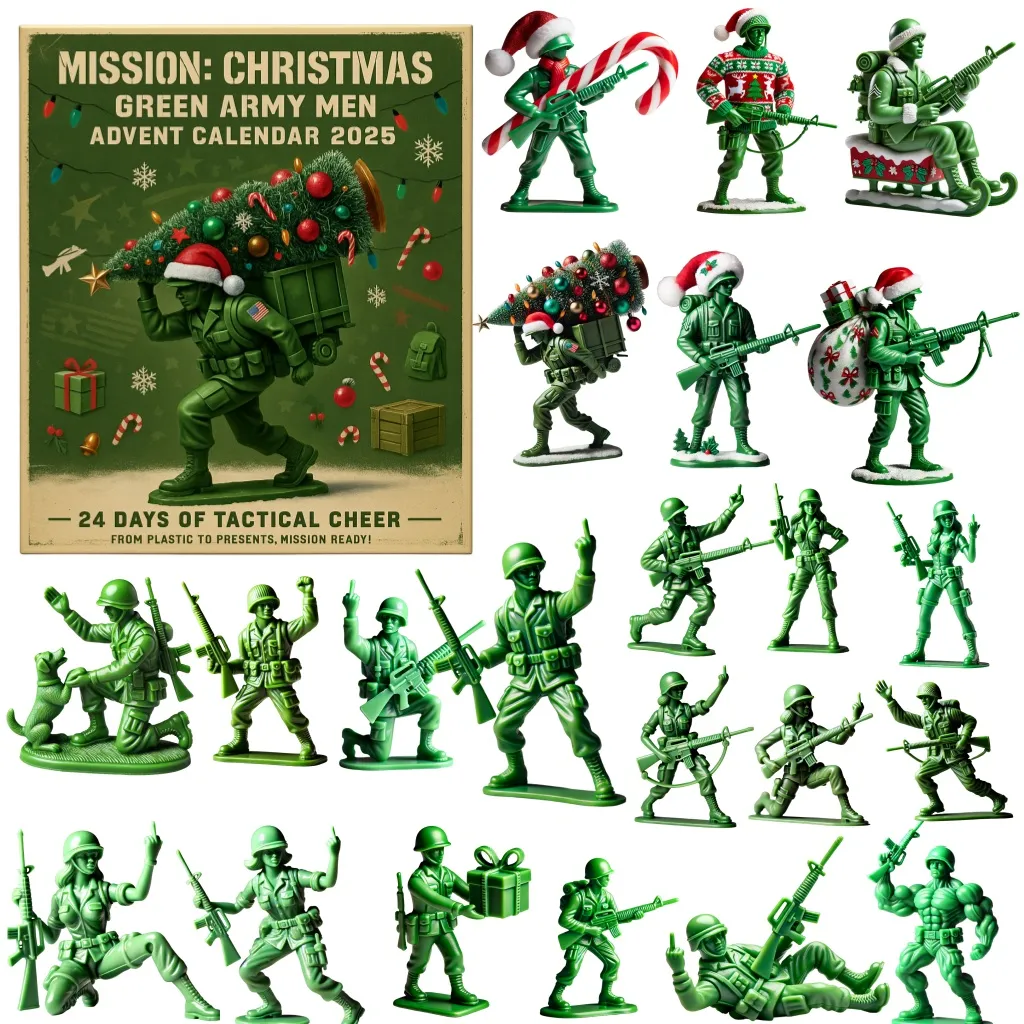 MISSION: CHRISTMAS – Green Army Men Advent Calendar