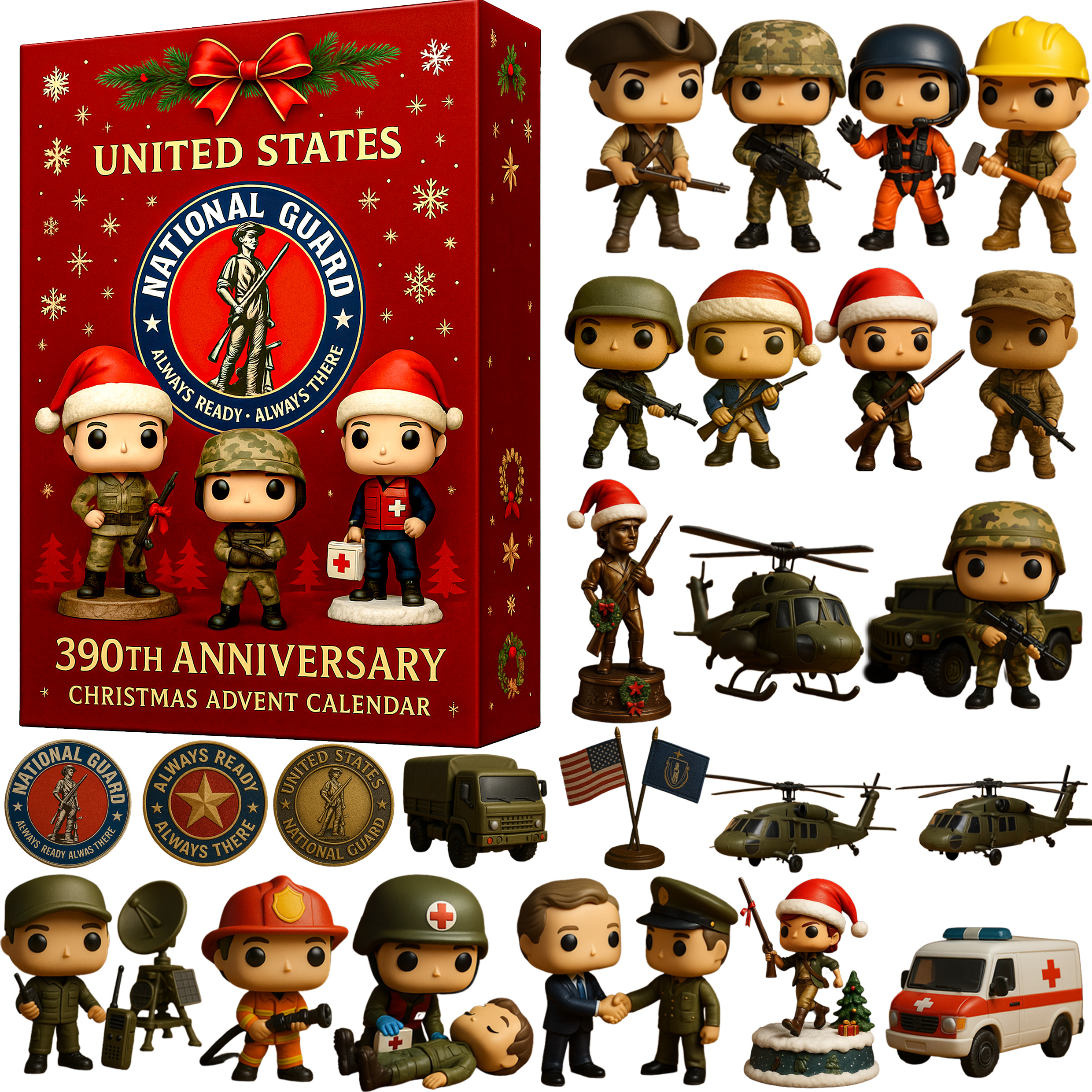 United States National Guard · 390th Anniversary Christmas Advent Calendar