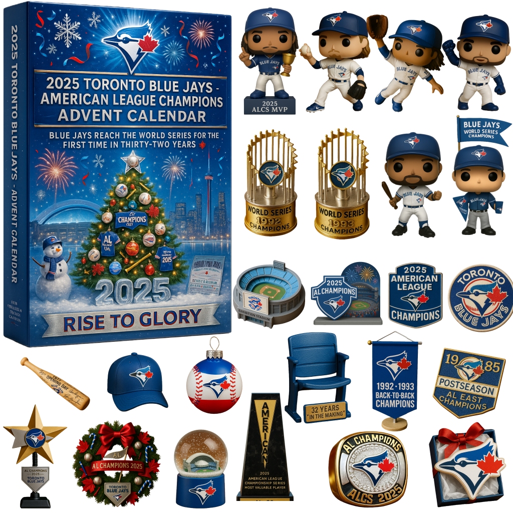 2025 Toronto Blue Jays – American League Champions Advent Calendar