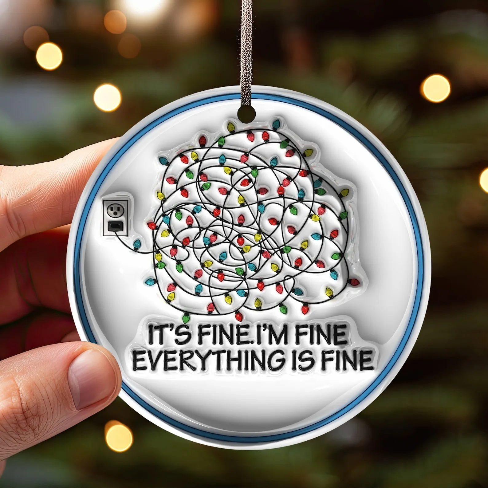 🤣2023 Funny Christmas Ceramics Ornament