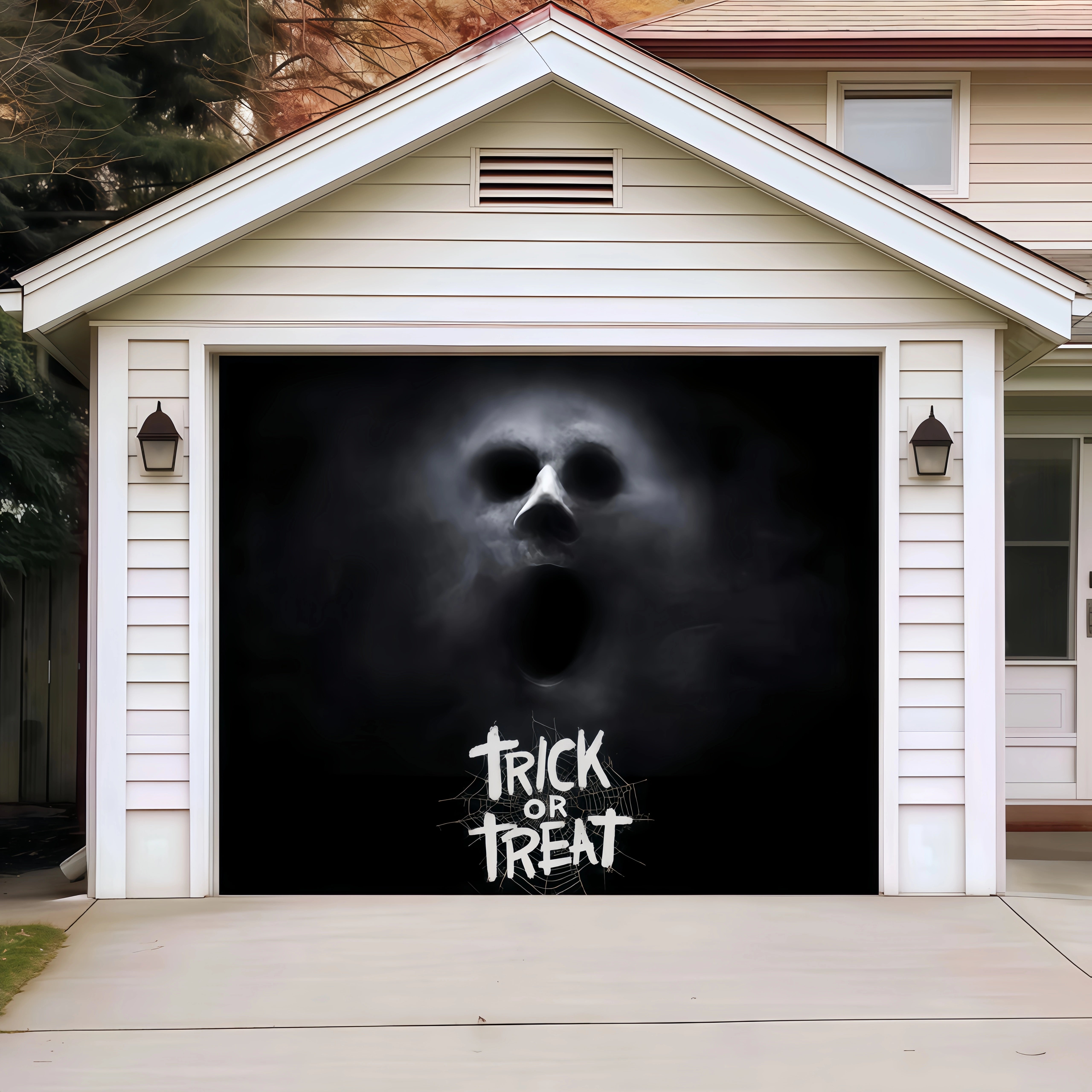 🔥Limited-time 50% off sale | Halloween Garage Door Cover