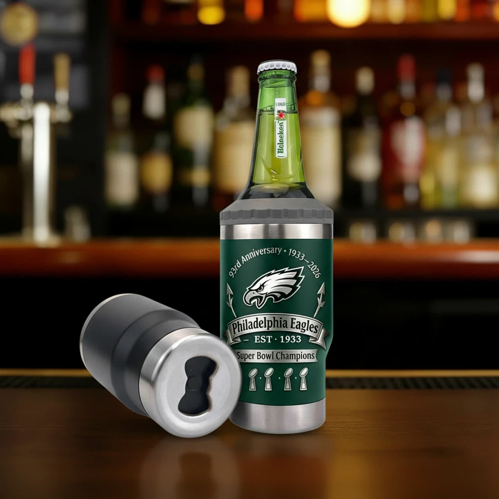 Eagles 93rd Anniversary Edition Beer Can Cooler