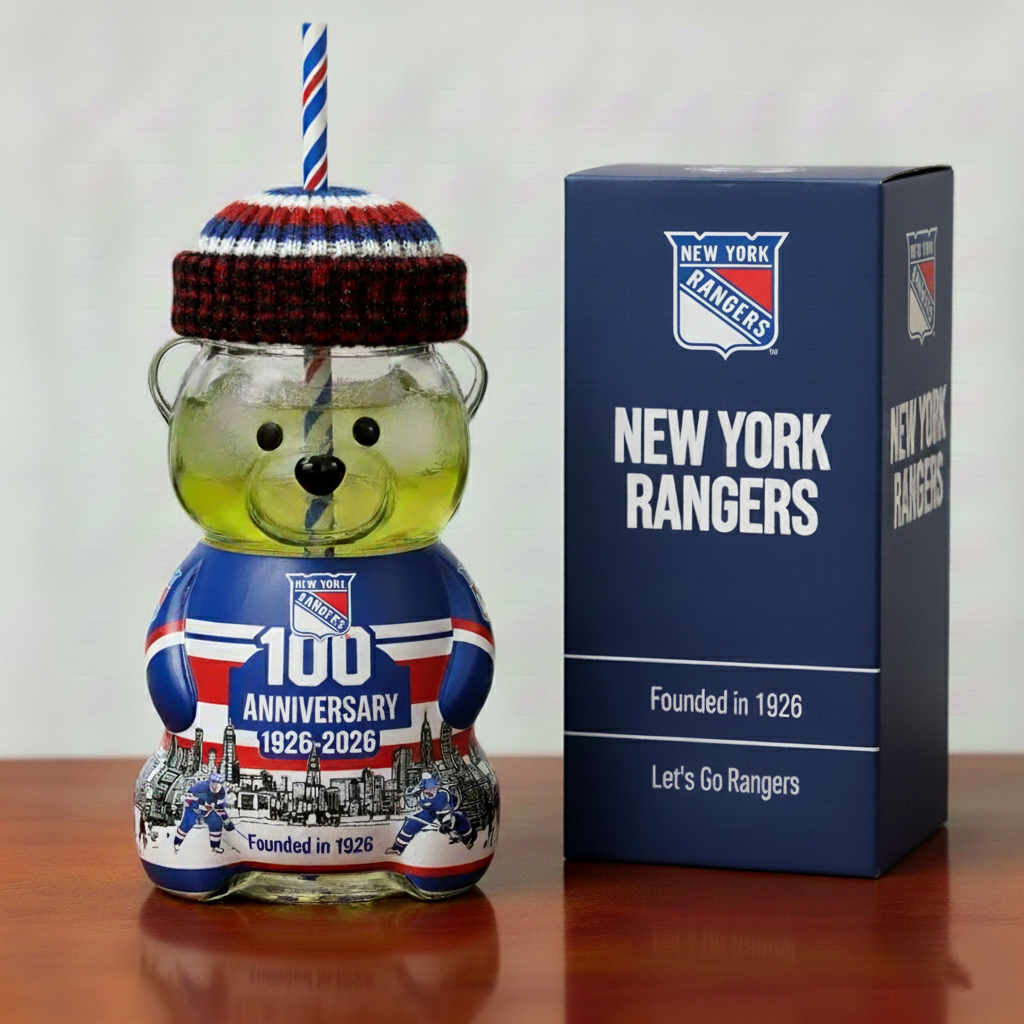 New York Rangers 100th Anniversary Bear Cup