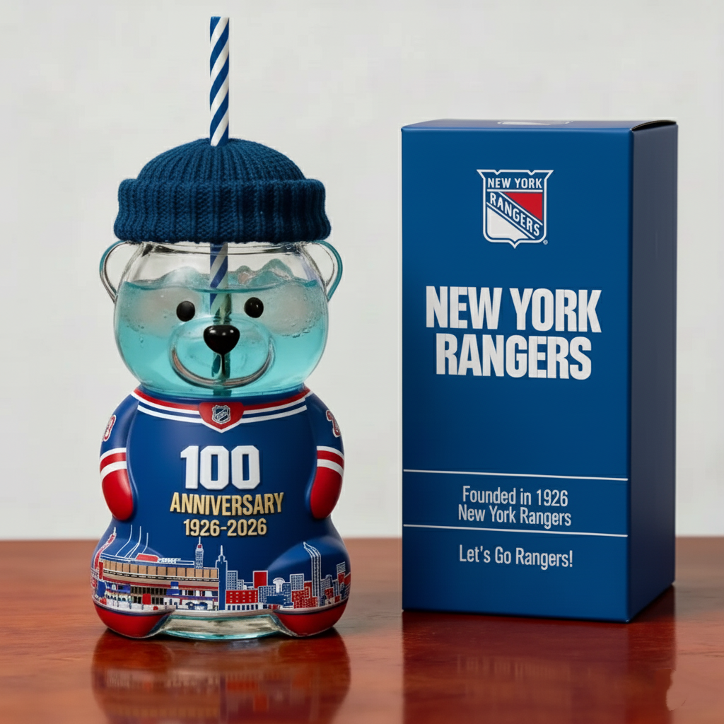 New York Rangers 100th Anniversary Bear Cup