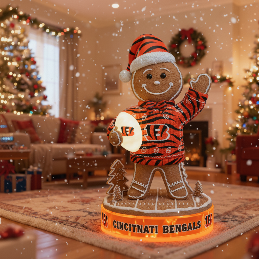 🔥Buy 2 Get 2 Free 🔥🏈NFL Gingerbread Man