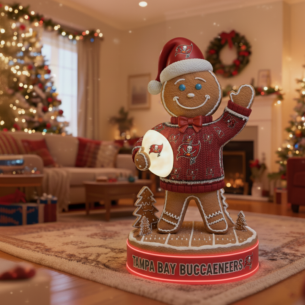 🔥Buy 2 Get 2 Free 🔥🏈NFL Gingerbread Man