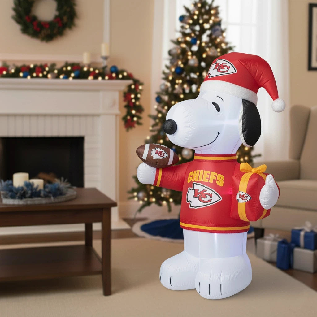 🎄 Inflatable Football Team Christmas Snoopy