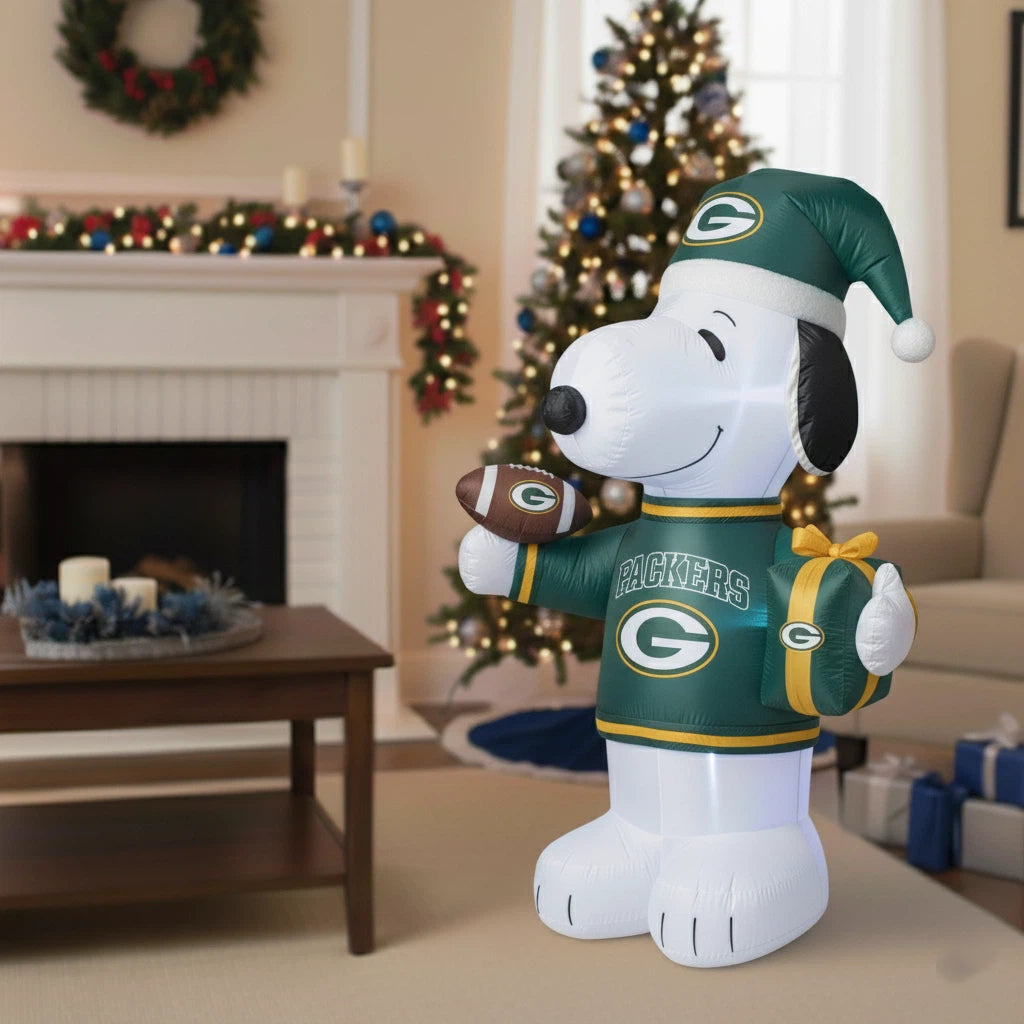 🎄 Inflatable Football Team Christmas Snoopy