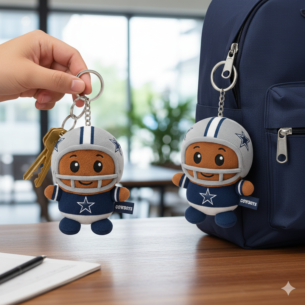 🏈NFL Adorable Gridiron Babies Plush Keychains