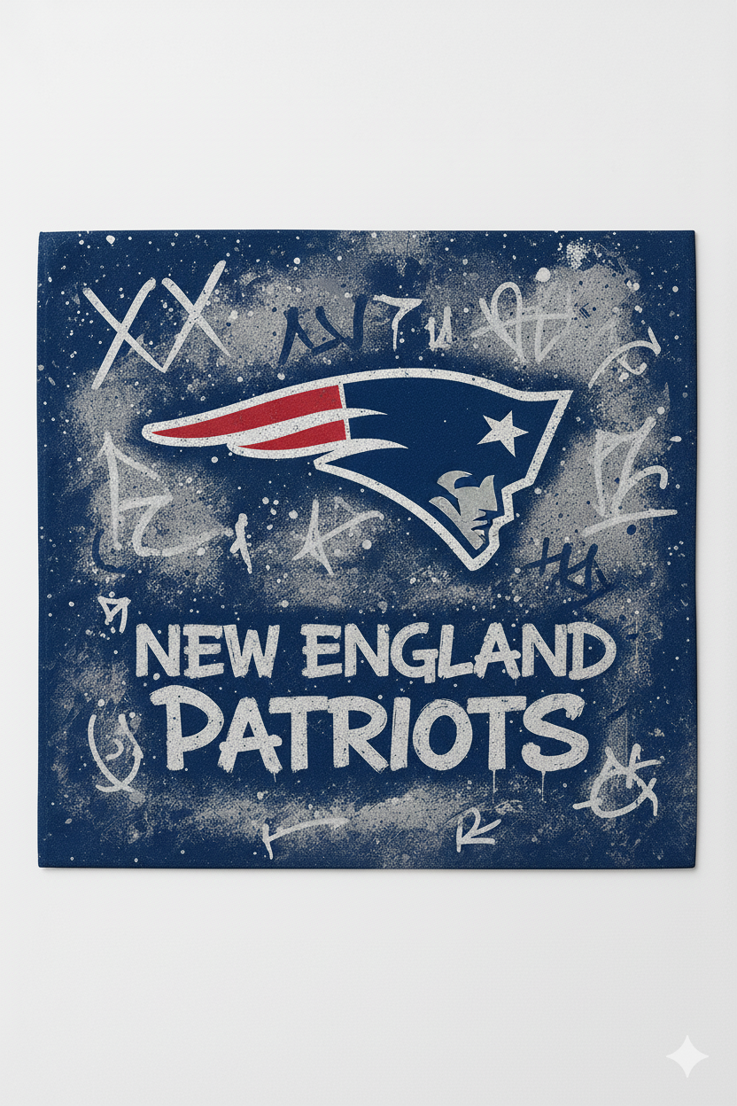 NFL Team Graffiti Art Placemats - Show Your Team Pride!