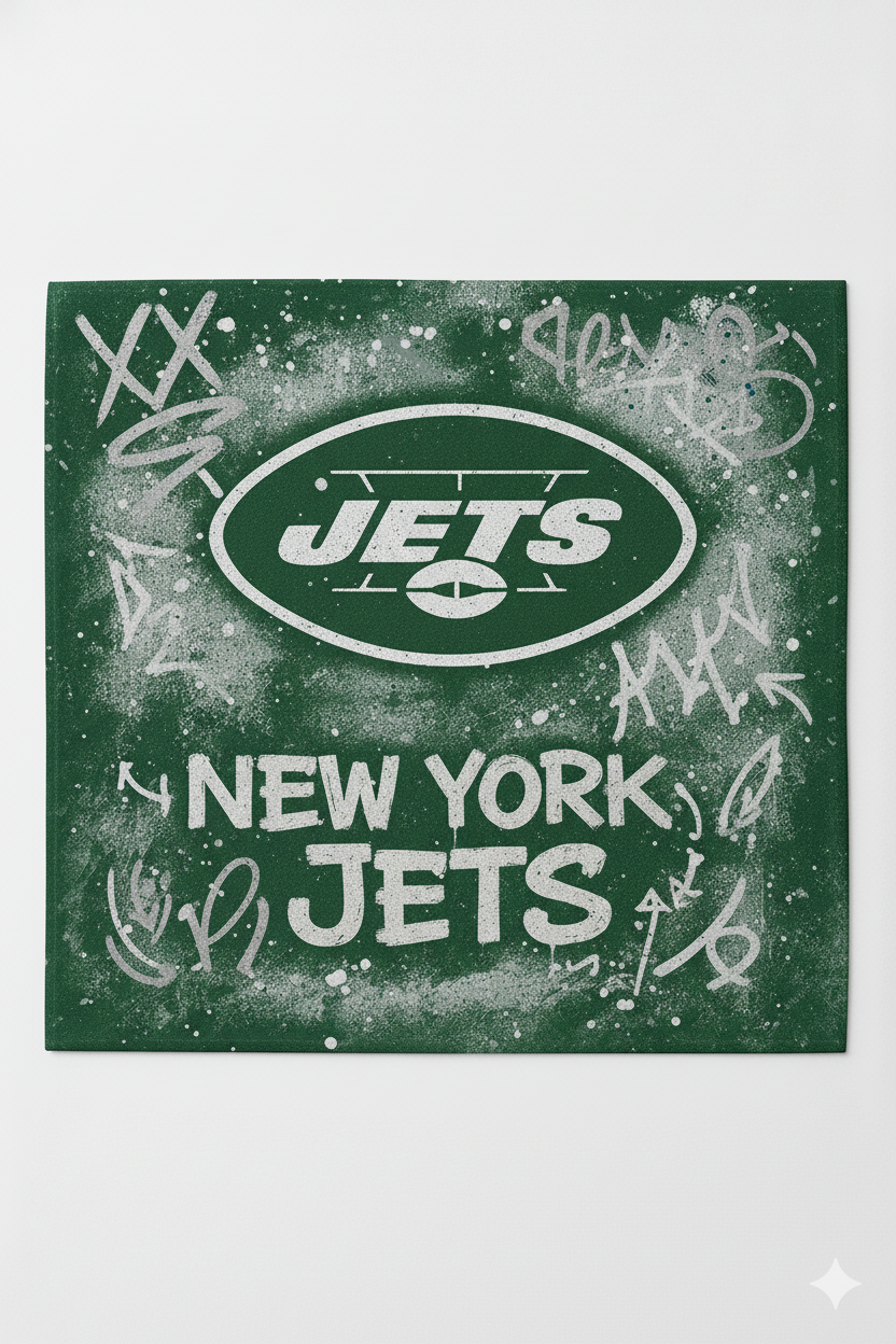 NFL Team Graffiti Art Placemats - Show Your Team Pride!
