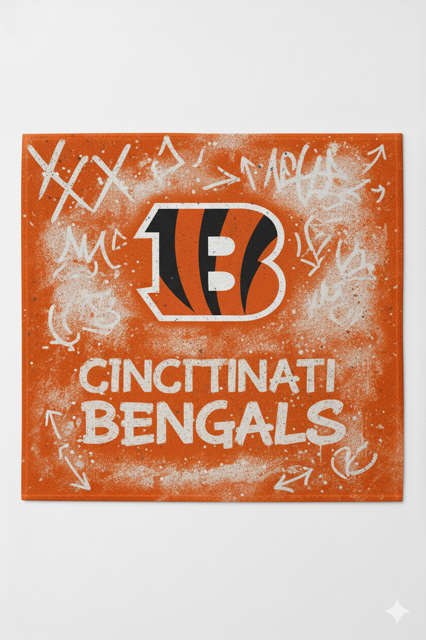 NFL Team Graffiti Art Placemats - Show Your Team Pride!
