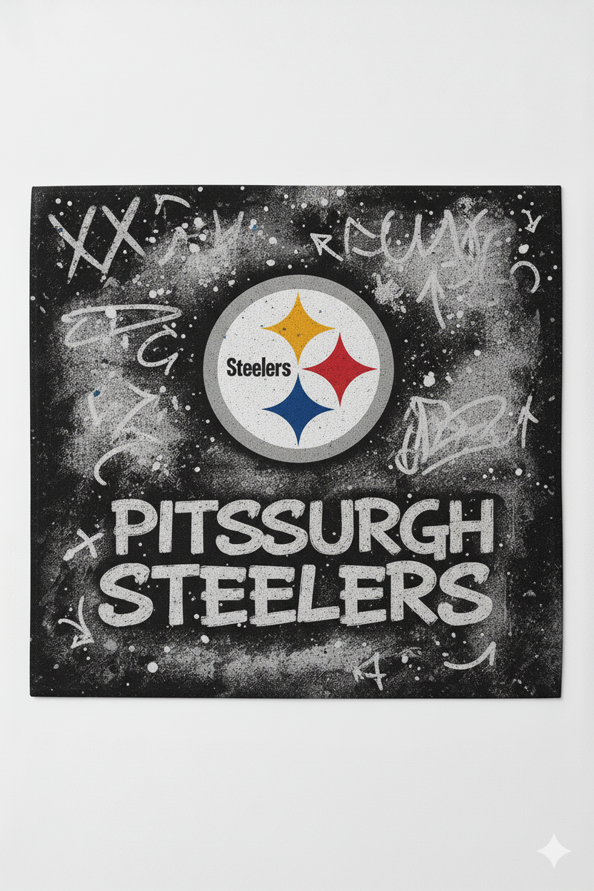NFL Team Graffiti Art Placemats - Show Your Team Pride!