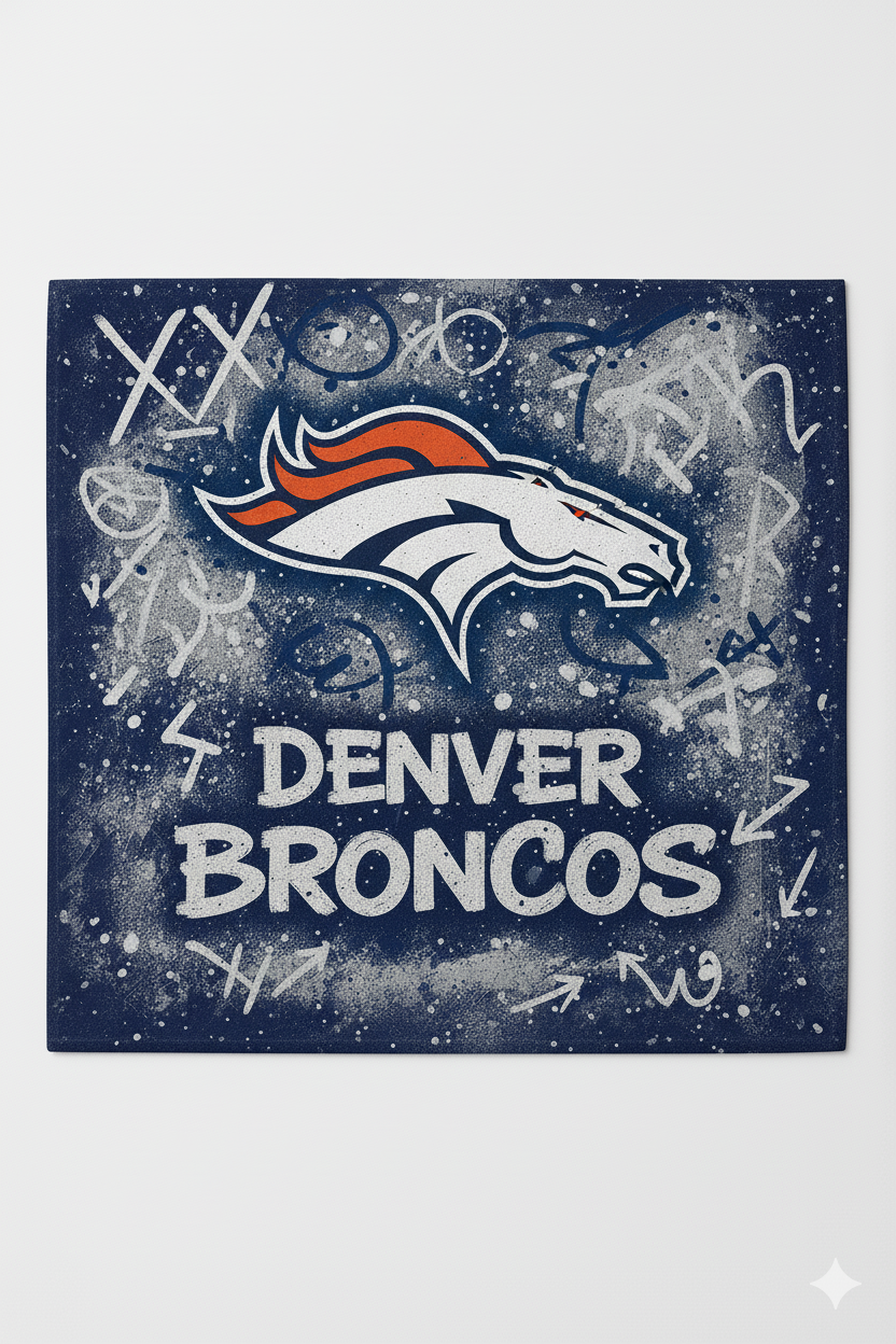 NFL Team Graffiti Art Placemats - Show Your Team Pride!