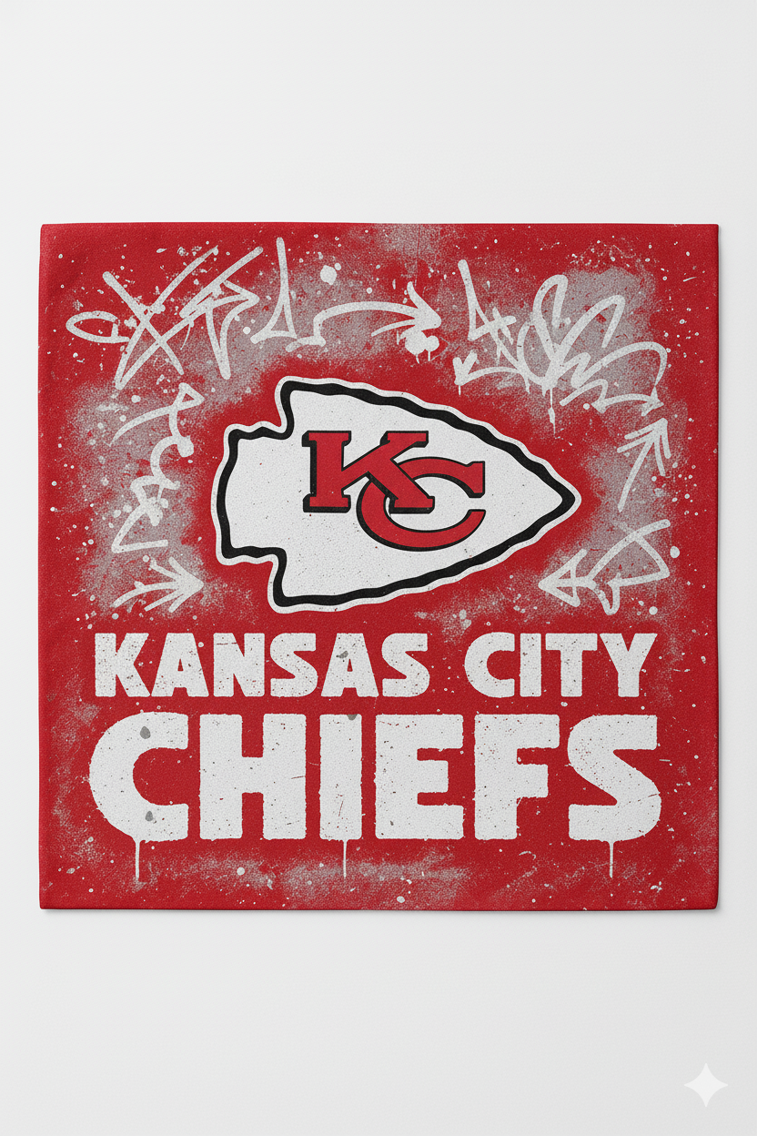 NFL Team Graffiti Art Placemats - Show Your Team Pride!