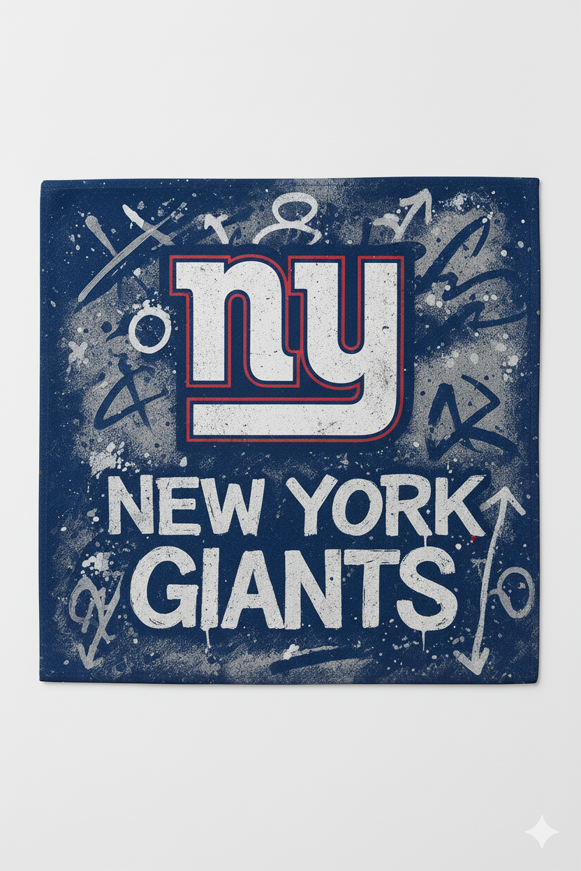NFL Team Graffiti Art Placemats - Show Your Team Pride!