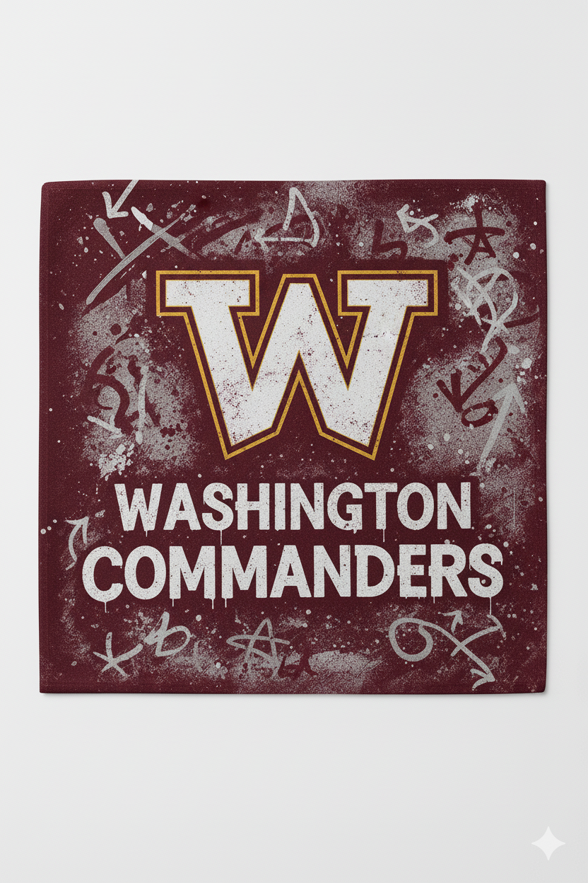 NFL Team Graffiti Art Placemats - Show Your Team Pride!