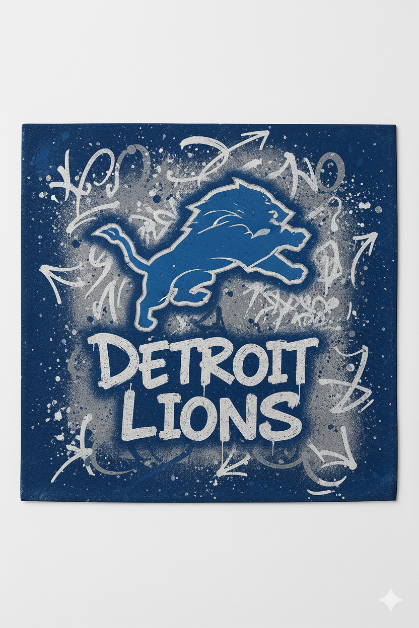 NFL Team Graffiti Art Placemats - Show Your Team Pride!