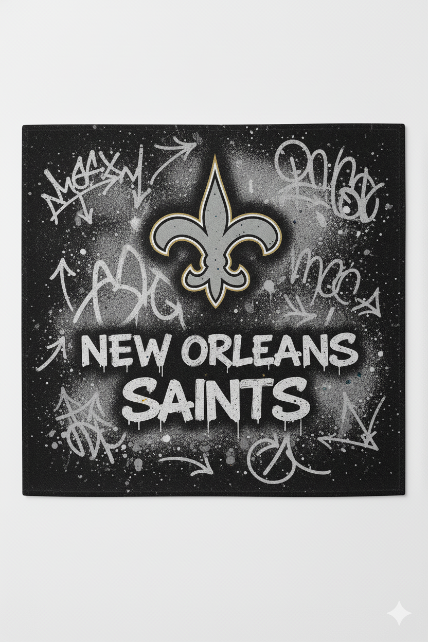 NFL Team Graffiti Art Placemats - Show Your Team Pride!